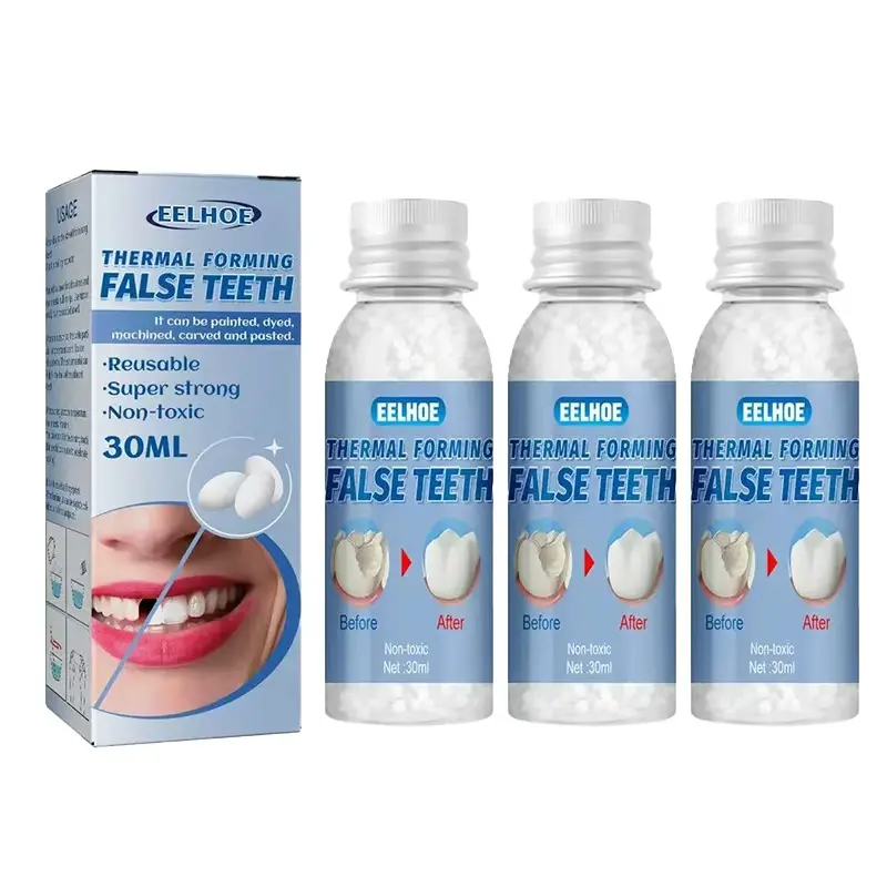 Moldable Dental Gel Dentures Temporary Fillings Cavities and Teeth Fillings Temporary Tooth Filling Denture