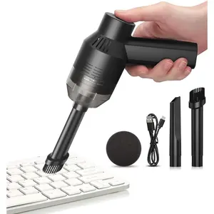 [Upgrade] Mini Vacuum Cordless Vacuum Keyboard Cleaner Mini Computer Vacuum Rechargeable Desk Vacuum for Cleaning Dust,Hair,Crumbs,Eraser Scrap,Laptop,Pet House,Sewing Machine