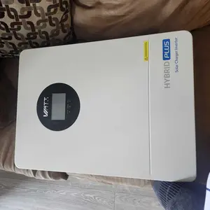 【The All-New Upgrade V2】WattCycle 12000W 48V All-in-One Solar Inverter, Split Phase 120/240V, Dual MPPT, 24kW PV Input, Whole Home Backup, Parallel Ready, Inversor Solar Power , Solar Hybrid Inverter, Energy Efficient Inverter, Inverter System  Solar,soho