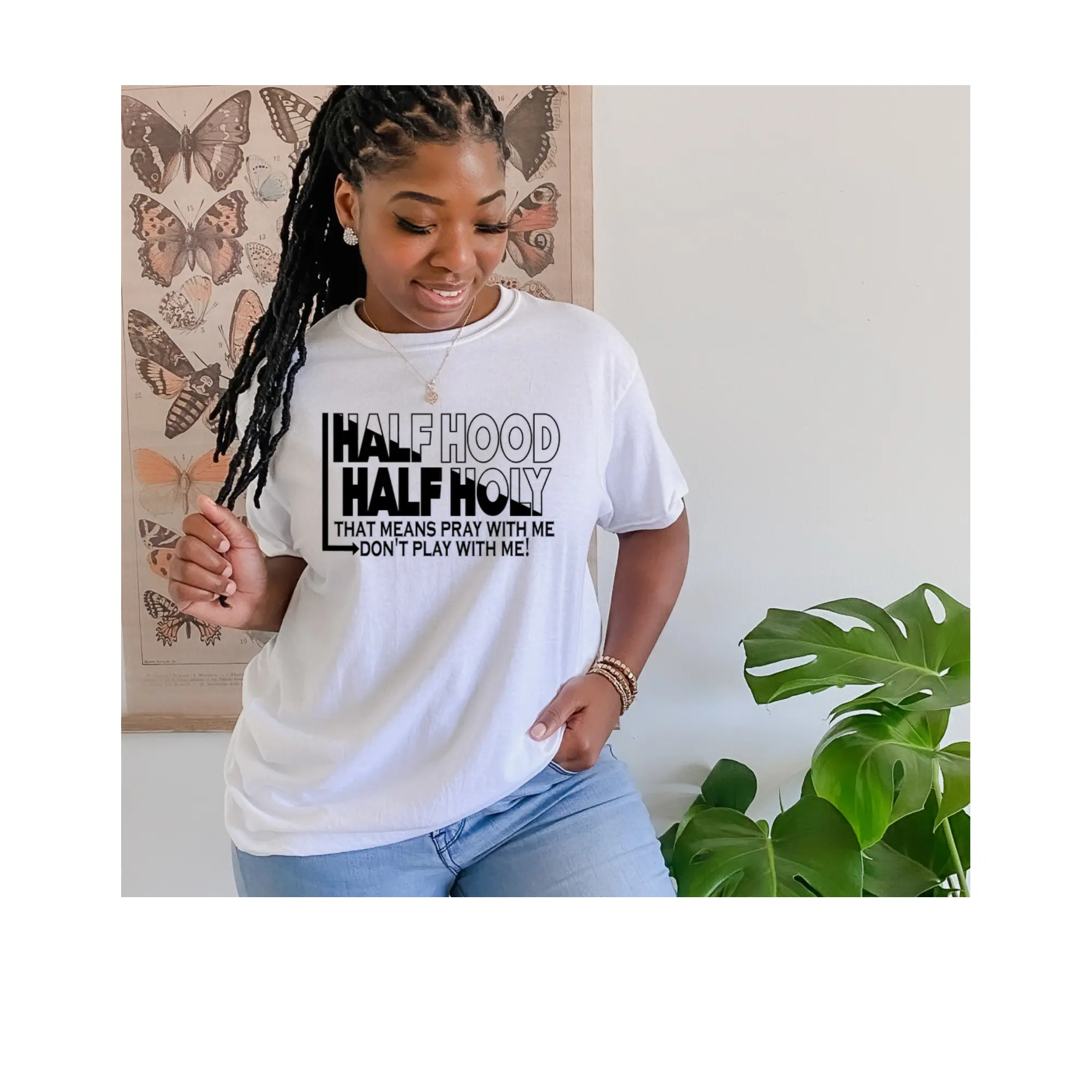 Unisex “HALF” T-shirt