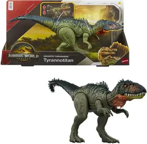 Mattel - Jurassic World: Rebirth Gigantic Thrashers Tyrannotitan  [Collectible Figurine/Statue/Bust] figurine/statue