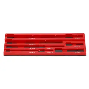 Magnetic ABS Socket Extension Organizer for 1/4" 3/8" 1/2" Drive Extensions Holder Garage Tool Storage Lockable Tool Storage Tool Kit