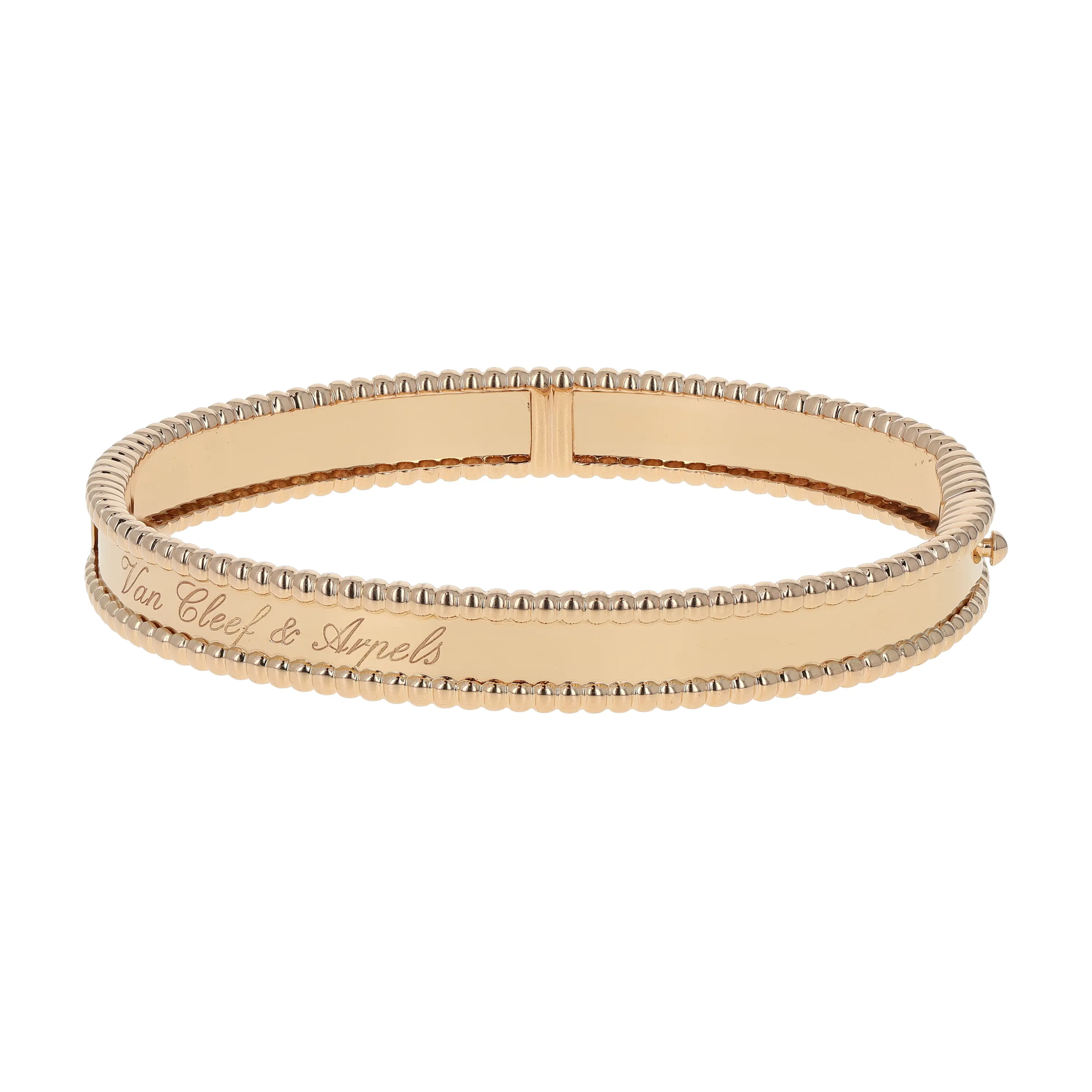 Pre-owned Van Cleef & Arpels Perlée Bangle Bracelet