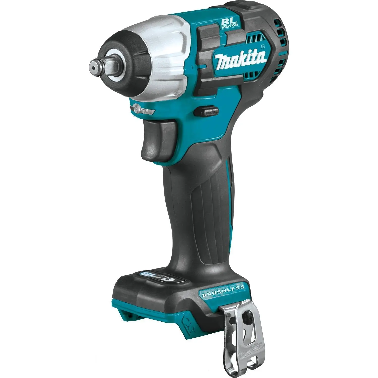 Makita WT05Z-R 12V Max CXT Brushless Motor Impact Wrench, 3/8" Square Drive, 120 ft.lbs. Max Torque, Socket Fit, Compact Grip (Tool Only), 120 Ft.lbs. Of Max Torque