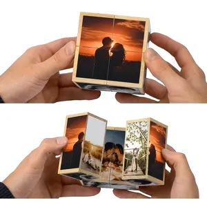 Personalized Photo Magic Cube – Cherish Every Moment