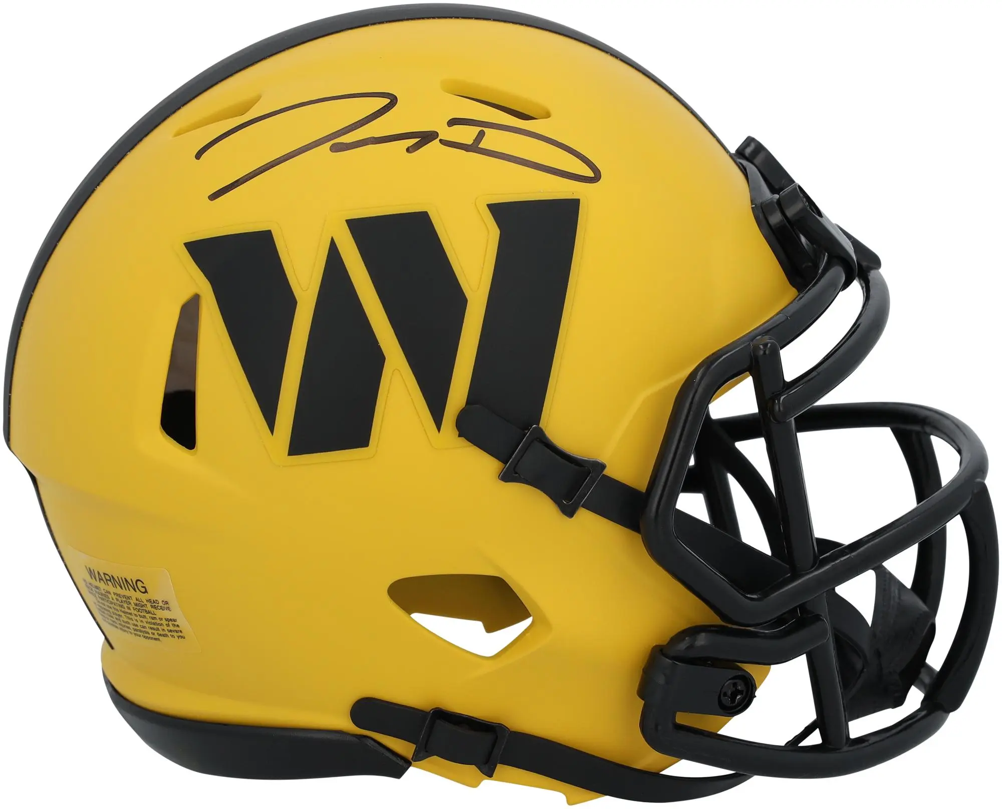 Jayden Daniels Washington Commanders Autographed Riddell Rave Speed Mini Helmet