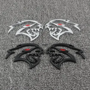 Suitable for Dodge Challenger Charger SRT Hellcat Large Car Emblem Modification Side Emblem Tail Emblem Grille Emblem