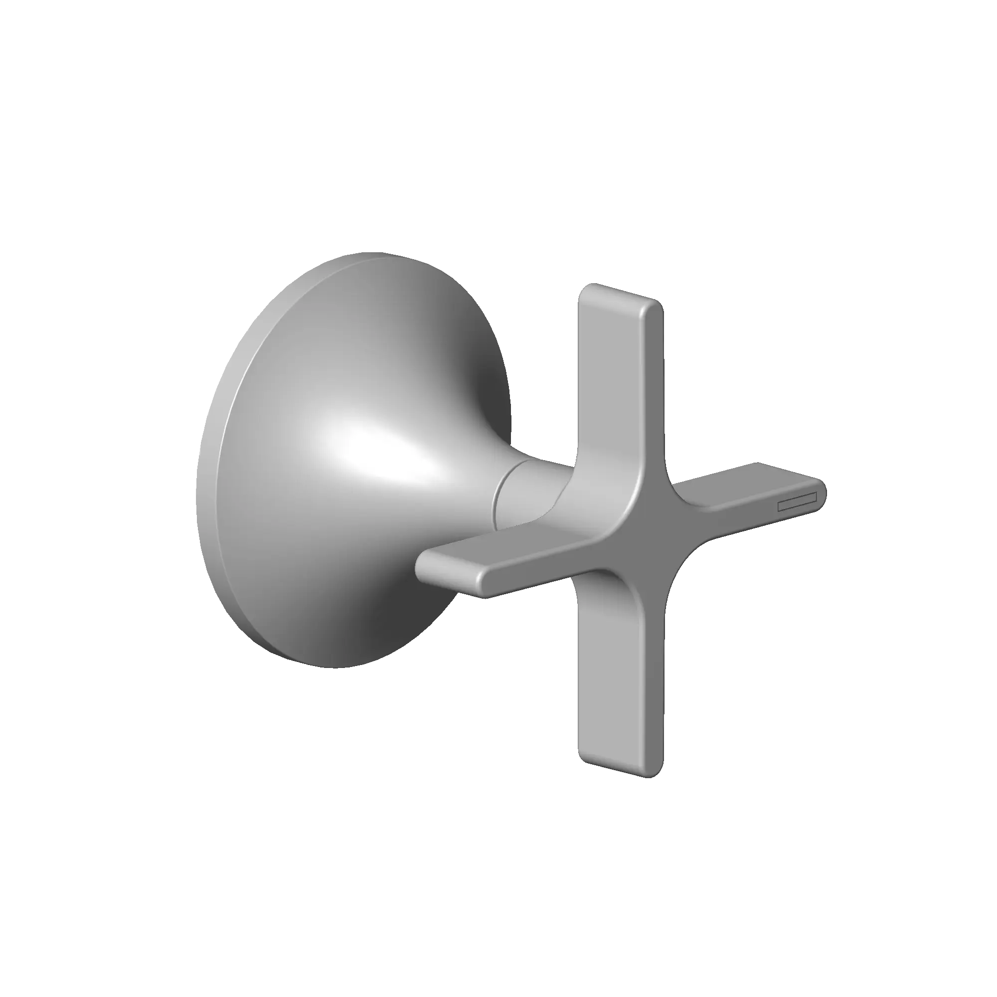 Dornbracht 90208001000 Handle For Bathtub / Washbasin Vertical Assembly Cold Ø 71 X 63 MM