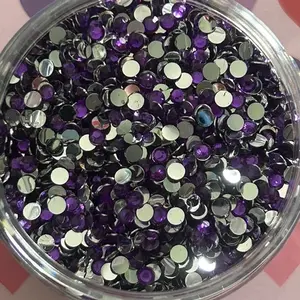 Purple Resin Rhinestones - Bulk Rhinestones - Choose Your Size & Quantity - Ideal for Nails, Phone Cases, Bling Tumblers and Shoes