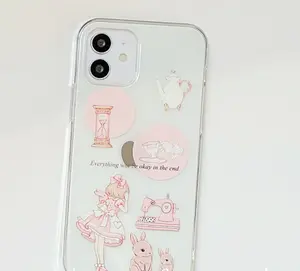 Transparent Phone Case for Book Lover