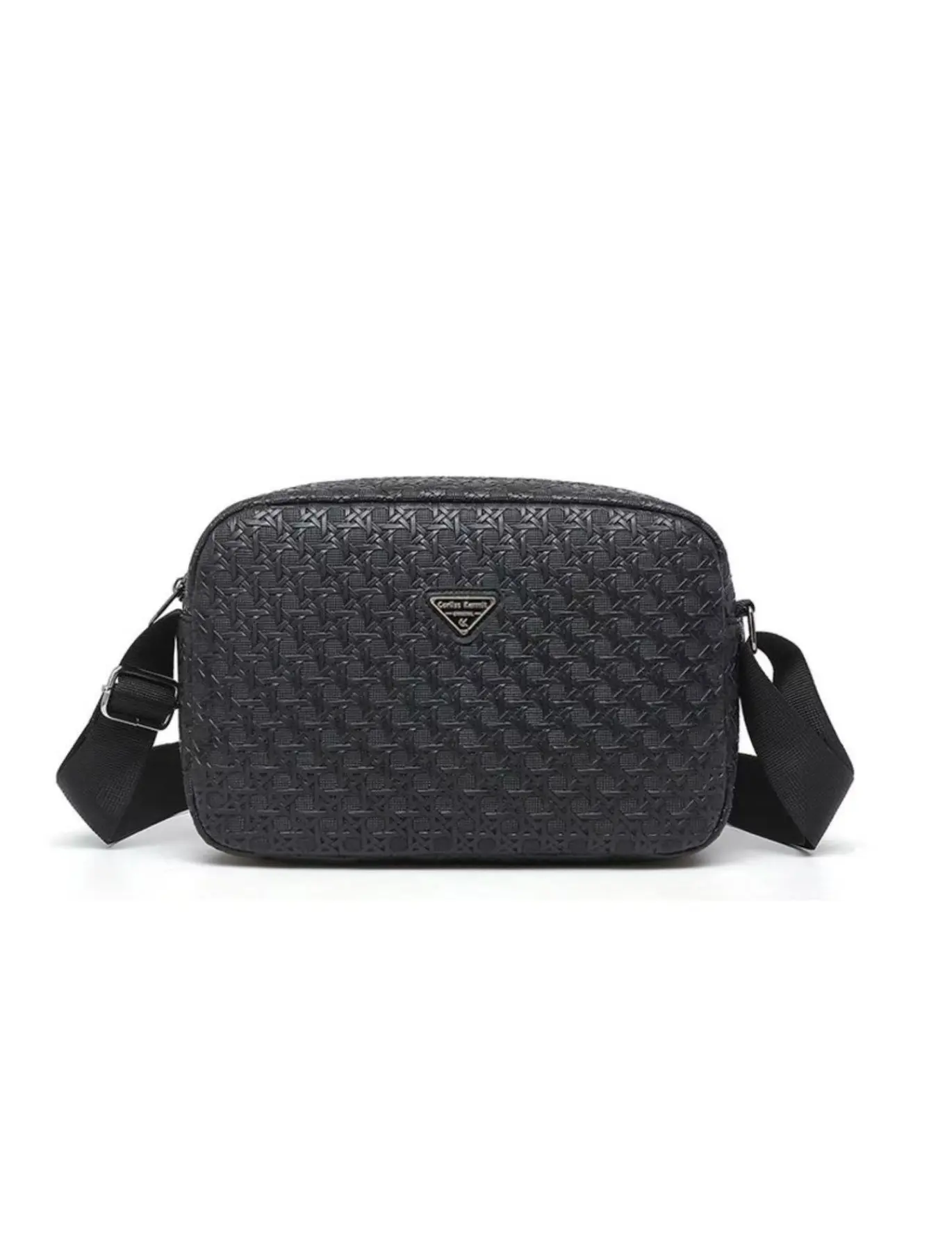 Vintage Adjustable Men's Shoulder Bag, Casual Business Crossbody Bag, High-End Commuter Office Bag, Unisex Large Capacity Multifunction Messenger Bag, Casual Messenger Bags, Versatile Shoulder Bag