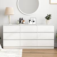 9-Drawers-White