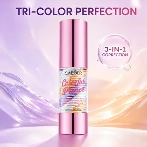 3-in-1 Hydrating Face Primer – Transparent Makeup Base for Smoothing, Tone-Evening, and a Natural Blurred Finish