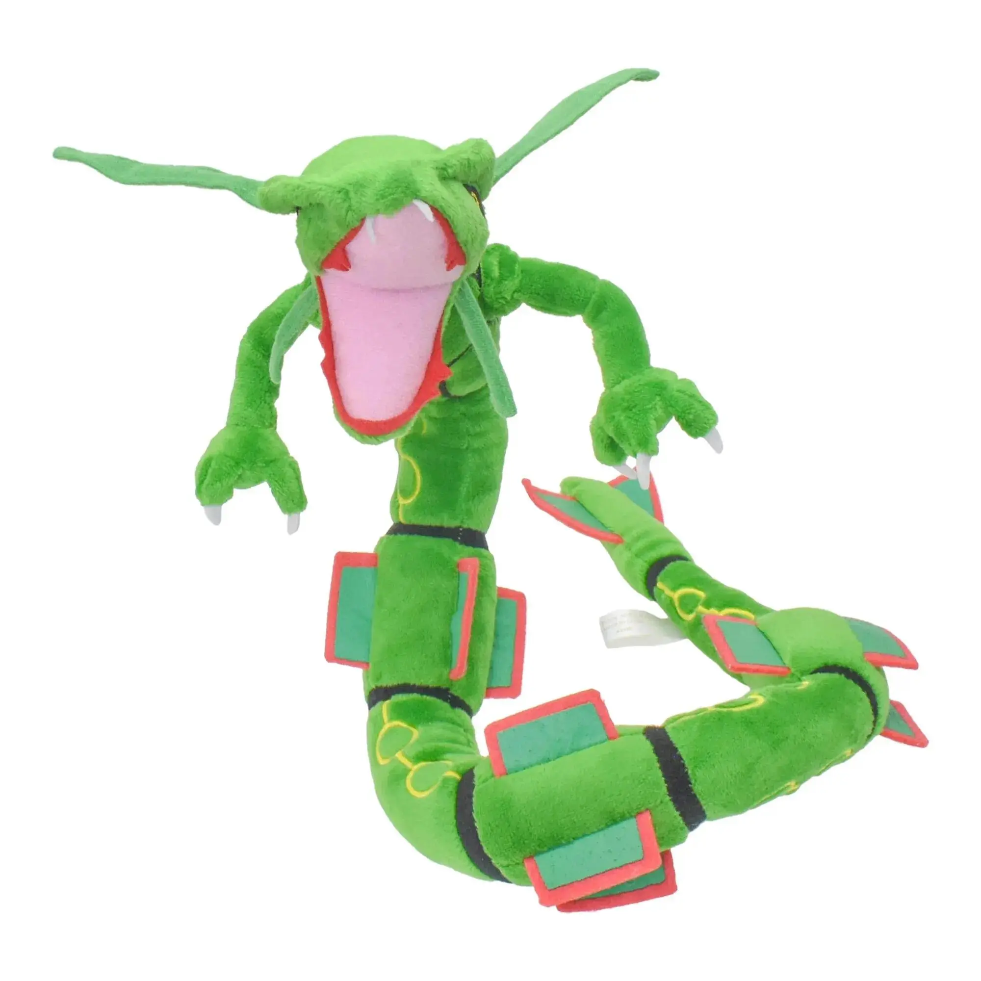 30 Inch Rayquaza Dragon Green Cotton Soft Stuffed Toy, Anime Collectible, Kids' Gift, Cartoon Character Doll for Toys & Hobbies, Stuffed Stuffed Toys