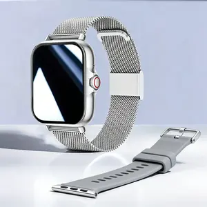 Erun Smartwatch, Wristwatch, 1.83 Inch Touch Screen, Bluetooth-compatible Calling, Multiple Watch Faces, Sports Modes, Calendar, Weather, Alarm, Gift for All