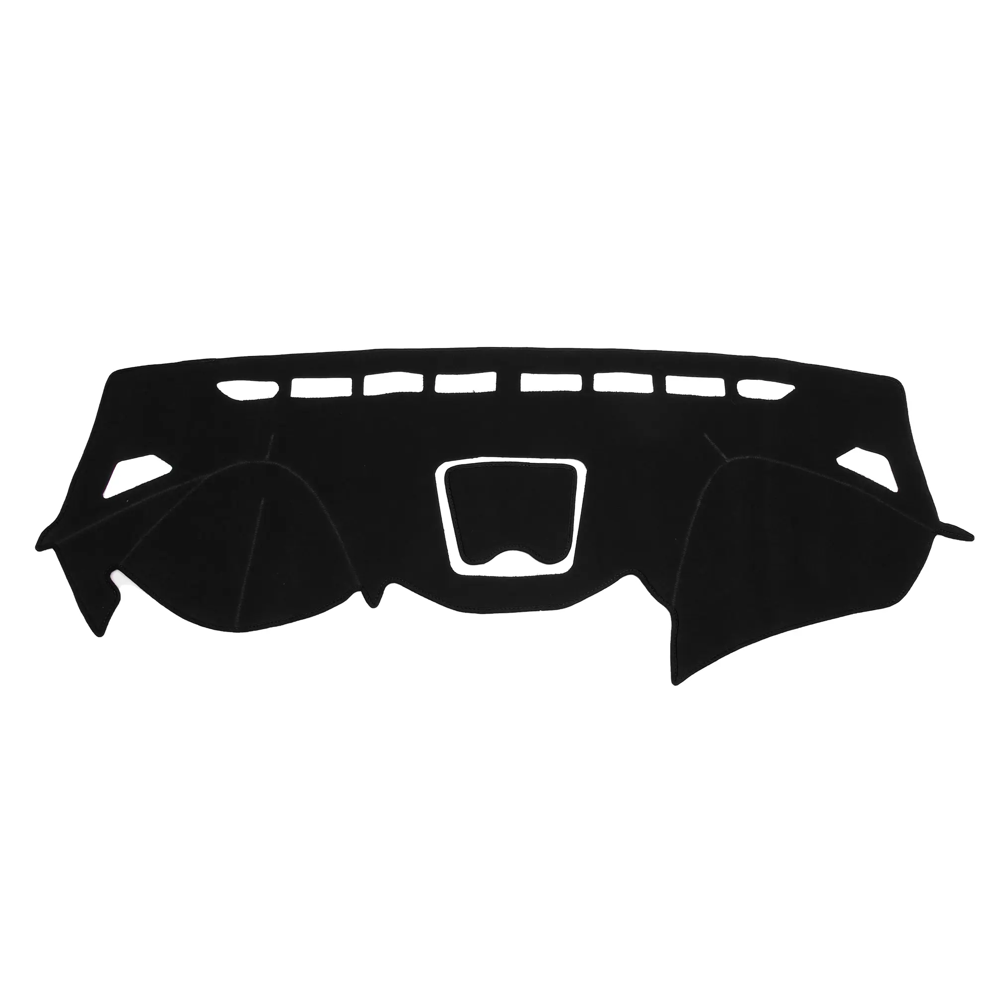 Dashboard Cover Compatible for Hyundai Santa Fe 2013-2018, Non-slip Polyester Dash Cover Mat Dash Board Protector Cover