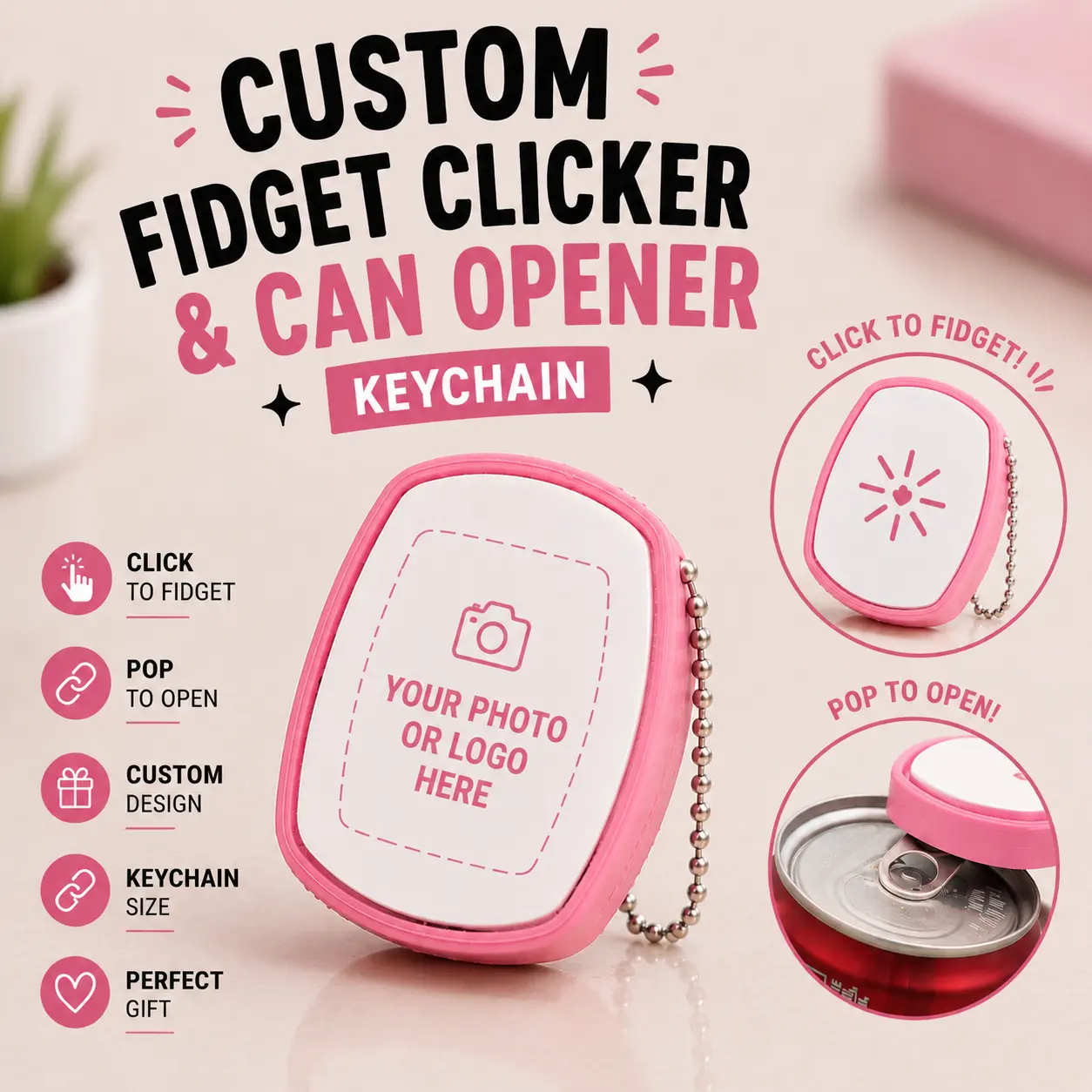 Custom Fidget Clicker/Opener