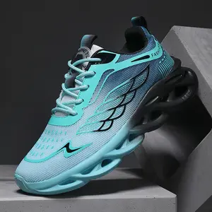 Men's Breathable Mesh Running Shoes, Lightweight Gym Sneakers with Cushioned TPR Sole, Low-Top Lace-Up Design, for Basketball Training Outdoor, Black Athletic Footwear, Sporty Look Comfortable Fit