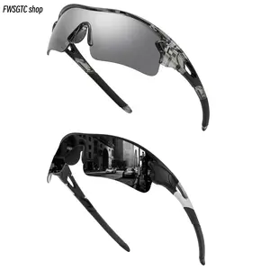 2026 Viral Trendy Unisex Sports Goggles, 2Pcs HD UV400 Windproof Anti-Glare Eyewear, Lightweight Shatterproof Shades for Cycling Running Fishing & Outdoor Activities