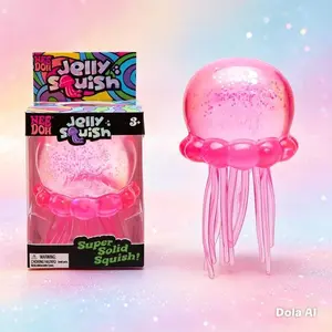 Jellyfish Squish Sensory Toy | Wiggly Tentacles Quiet Stress Ball