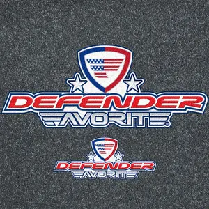 Defender Boat Carpet Decal
