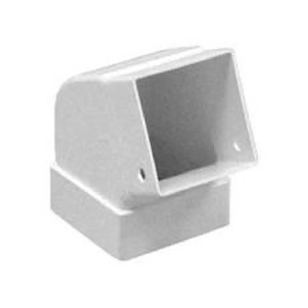 212 MAIN Euramax White GSW Elbow Down Pipe Gutter - Functional Sanitary Ware for Home Decor, Sailing Water Sports Downward Water Drainage