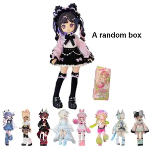 Electronic Cute Pet Series Bjd Blind Box, Collectible 1/12 Ball Jointed Doll, Dress Up Action Figure, Gift for Kids