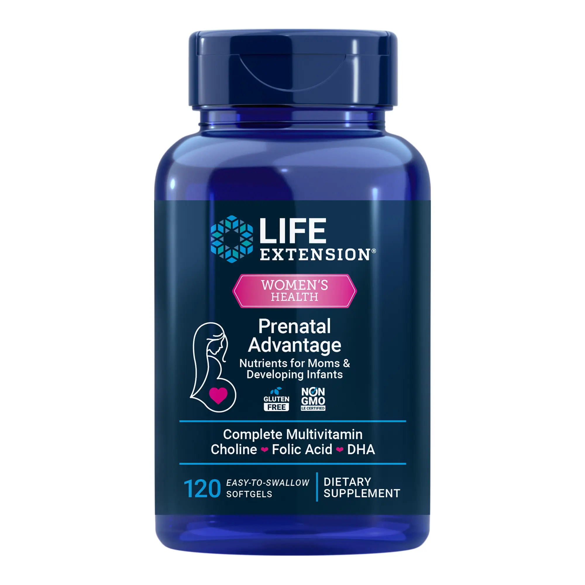 Life Extension Prenatal Advantage 120 Easy-To-Swallow Softgels Life Extension Prenatal Advantage 120 Easy-To-Swallow Softgels