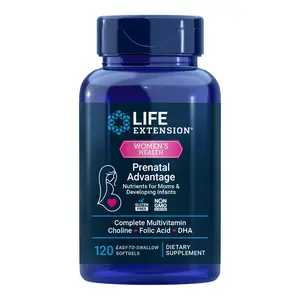 Life Extension Prenatal Advantage 120 Easy-To-Swallow Softgels