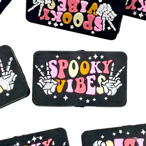 Spooky Vibes 2.0 Silicone Focal Beads - Halloween Theme Crafting & Beaded Pen Supplies