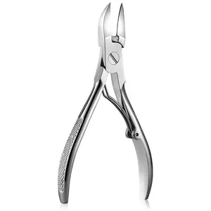 Podiatrist Nail Clippers, Professional Thick & Ingrown Toenail Clippers for Men & Seniors,Pedicure Clippers Toenail Cutters, Super Sharp Curved Blade Grooming Tool