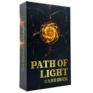 Path of Light Card Deck, 1 Box Card Game, Card Game for Party, Family, Friends, Fun Game for Kids & Adults, Versatile Game, Light Themed, Exploration, Party Game Cards