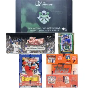 (PYT) Break#596... Five (5) sealed Hit Parade & Topps baseball boxes(see description/pictures for more information). Sports Trading Cards.