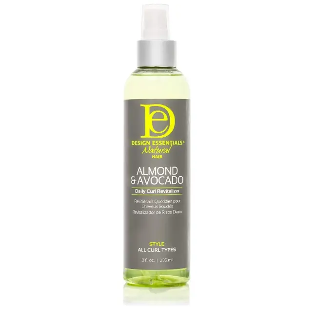 Design Essentials Natural Almond & Avocado Daily Curl Revitalizer, 8 Ounce,Pack of 1