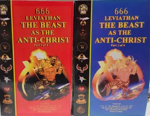 Dr Malachi Z York (Two Book Set) 666 Leviathan The Beast As The Anti-Christ Set Part 1 & Part 2