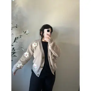 Flor Crochet Cardigan