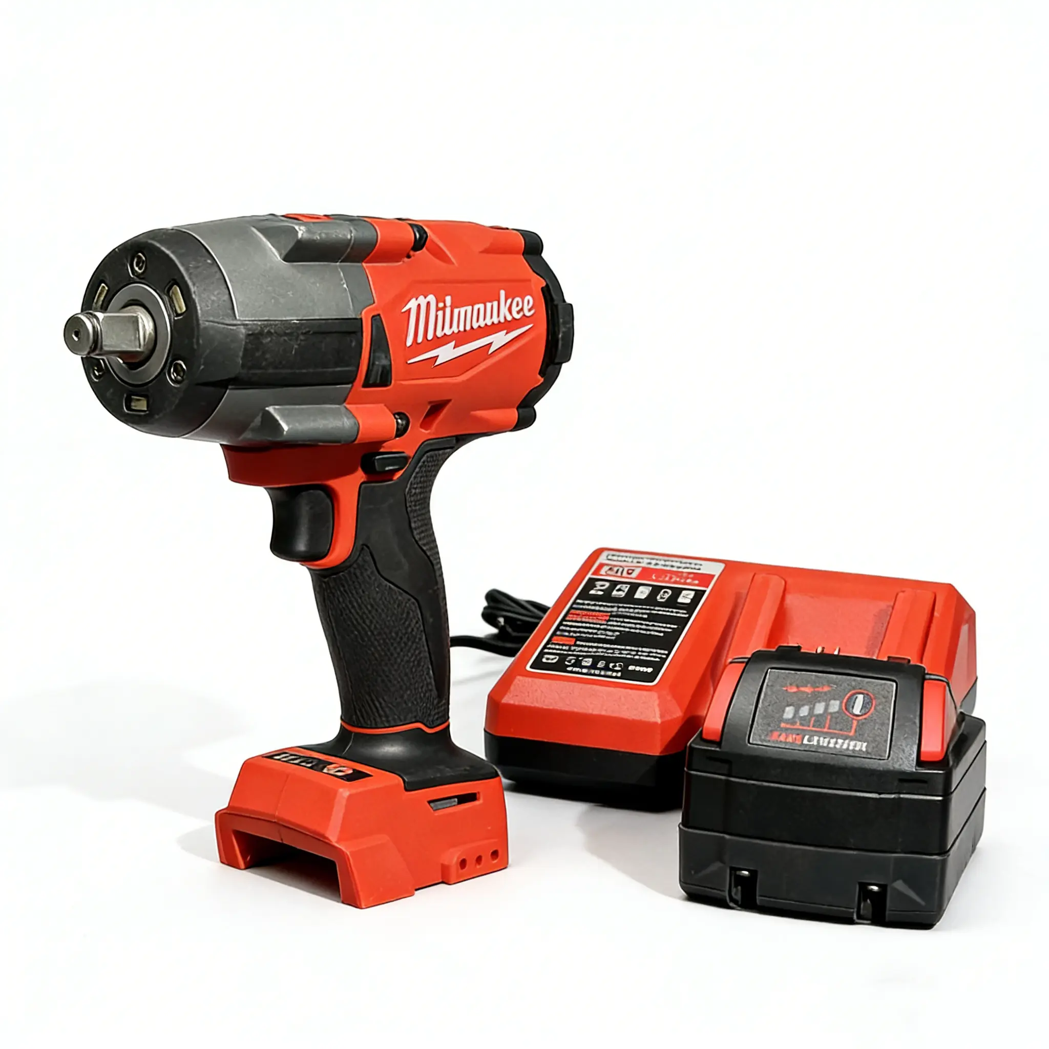 Milwaukee M18 FHIW2F12 18V Brushless Impact Wrench - 1000NM  tools High Torque, 1/2" Drive, With Battery & Charger for Heavy-Duty Workshop & Auto Repair outdoorfun, Brushless Power Wrench, Cordless Socket Wrench campingessentials homedecor