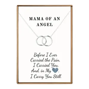 Miscarriage keepsake necklace, Pregnancy loss memorial for mother, Remembrance Gift, Miscarry jewelry, In memory of child lost early, Miscarriage gifts for mothers