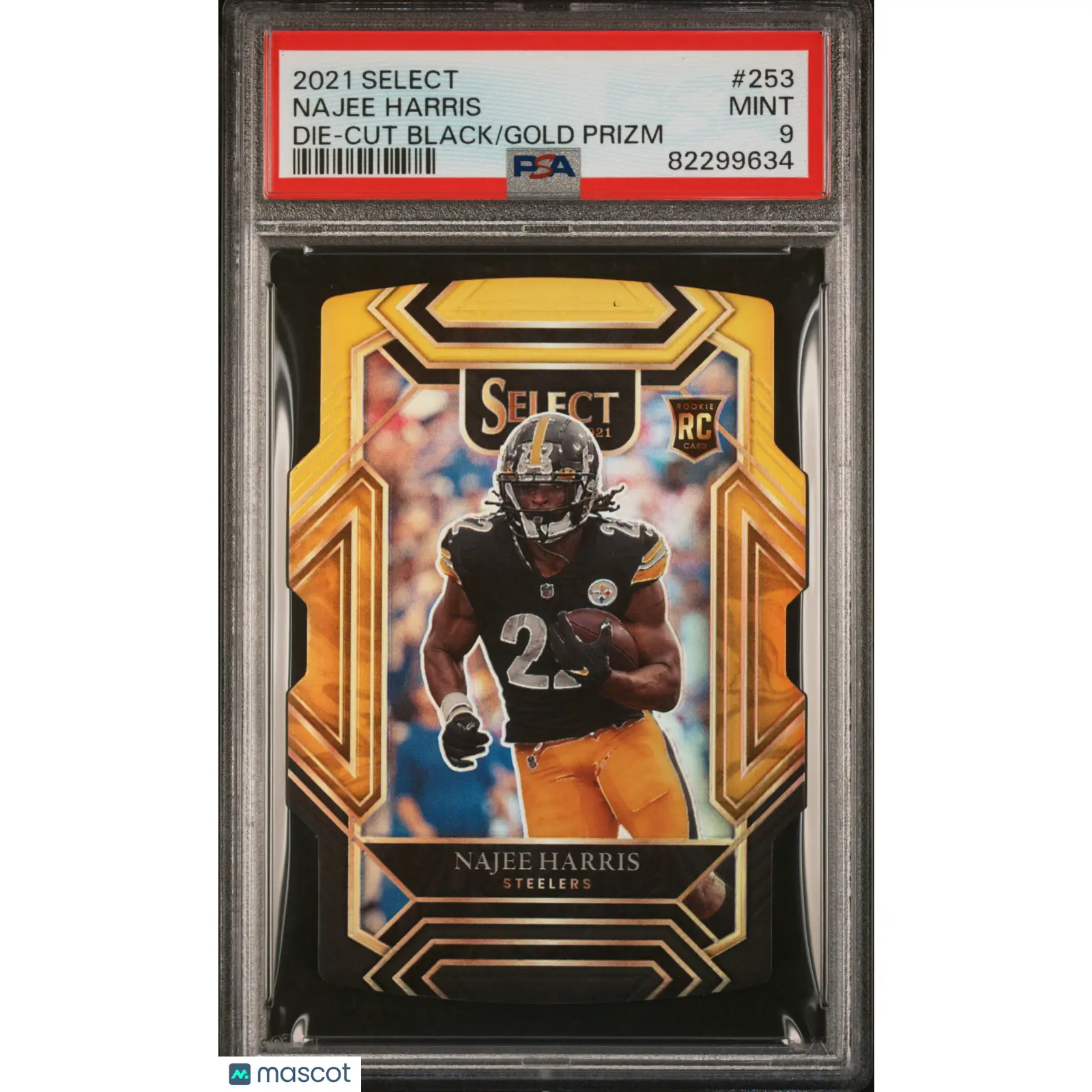 Najee Harris PSA 2021 Panini Select #253 9