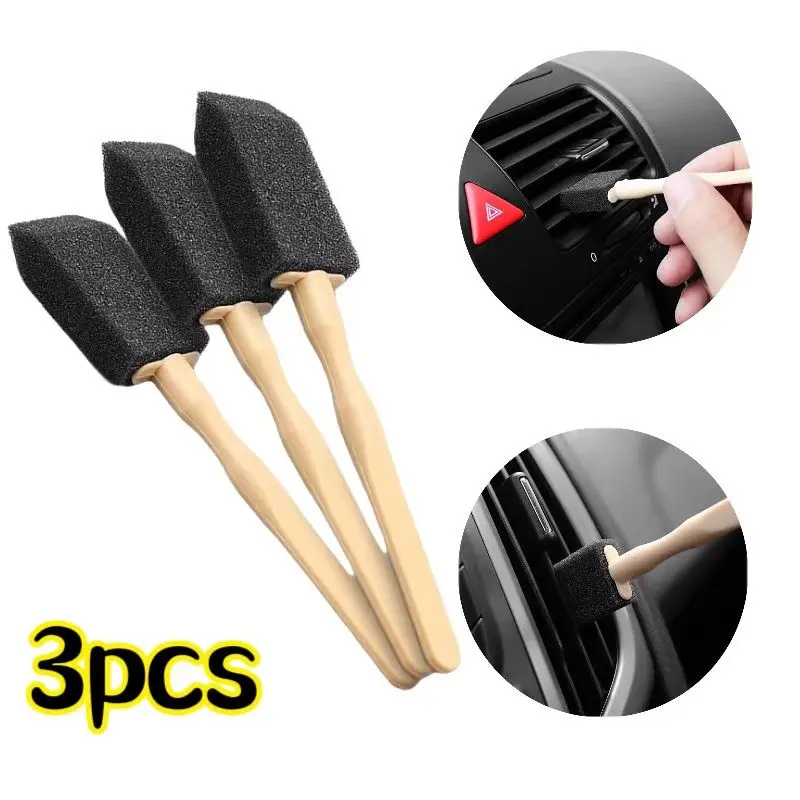 Car Air Vent Cleaner Detailing Brush, Car Interior Cleaning Brush, Dust Removal Tool, Automotive Vent Washing Brush, Car Cleaning Supplies