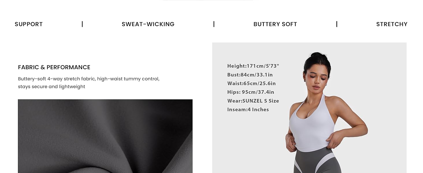 Sunzel Colorblock Women’s Biker Shorts, High Waist, Tummy Control — Ultra-Soft, Squat-Proof, Seamless Front, Workout Spandex Shorts