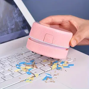 【Free Shipping 】Mini Portable Desktop Vacuum Cleaner, Cute Corner Keyboard Cleaning Tool for Office Daily Use, Christmas & Thanksgiving Gift