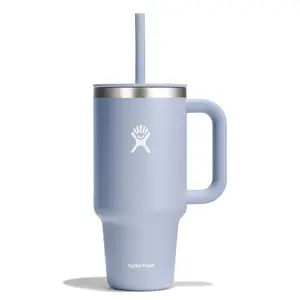 Hydro Flask 32oz All Around Travel Straw Tumbler - Surf: Vacuum-Insulated, BPA-Free