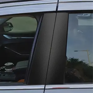 2 Pack Car Door Scratch Protection Privacy Film Waterproof UV Resistant Self Adhesive Decal for Sedan SUV Truck Window Decoration Window Tint