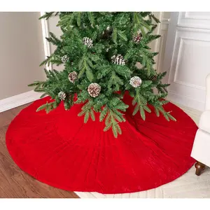 Primrose Hill 72" Tufted Plush Tree Skirt