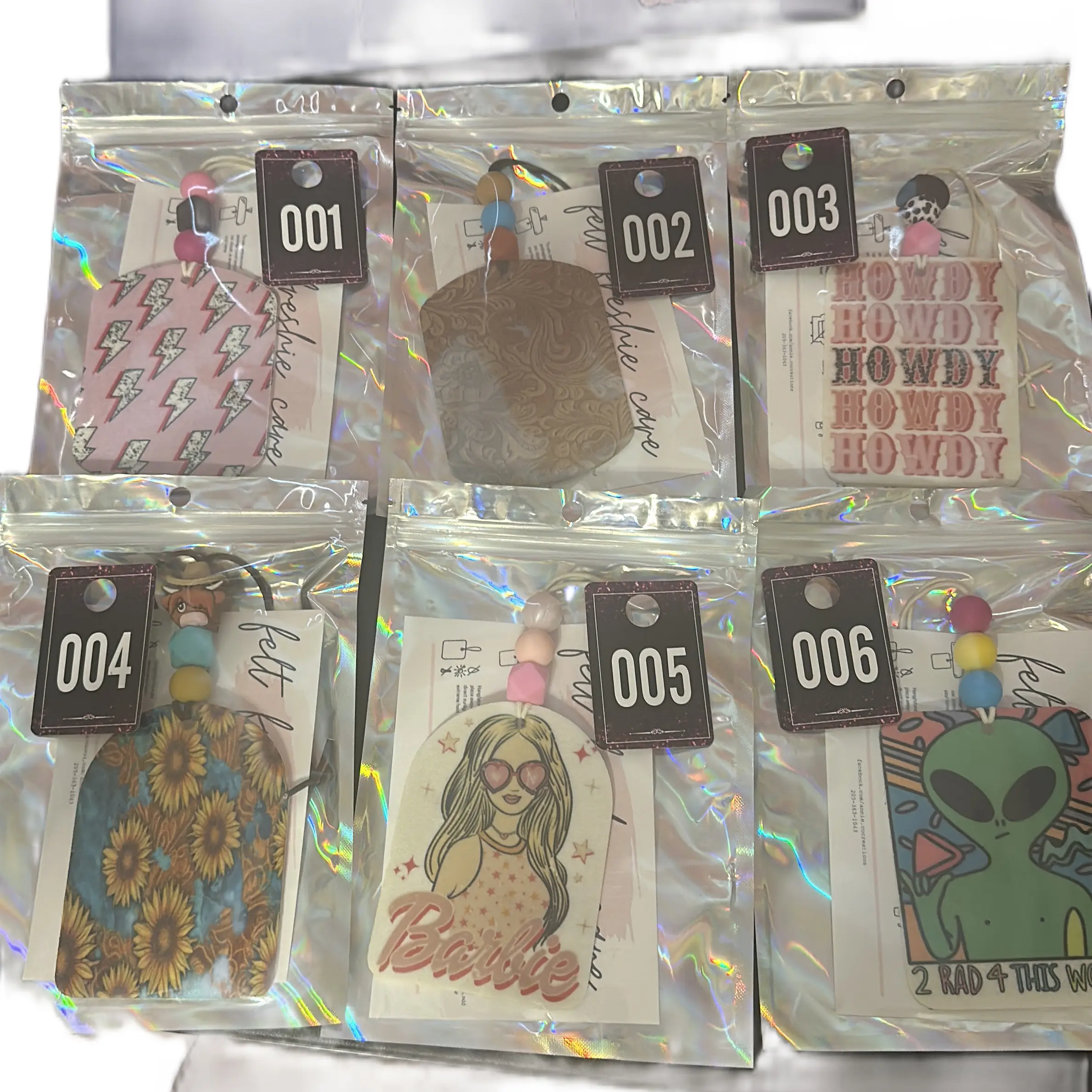 Unscented Handmade Air Fresheners