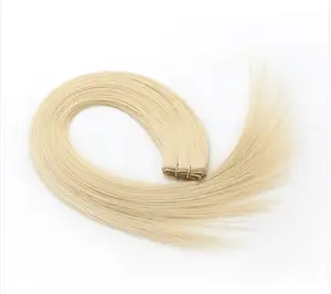 Warm Golden Blonde #22 Genius Weft Remy Hair Extensions | KmXpress Fast Shipping