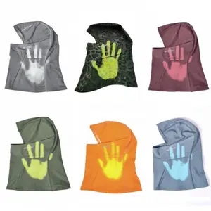 Heat Reactive Balaclava, Unisex Temperature Sensitive Color Change Ski Mask, Face Mask & Neck Gaiter for Skiing, Motorcycle, and outdoor, Breathable, Warm, Windproof Sports Gear Christmas Gift