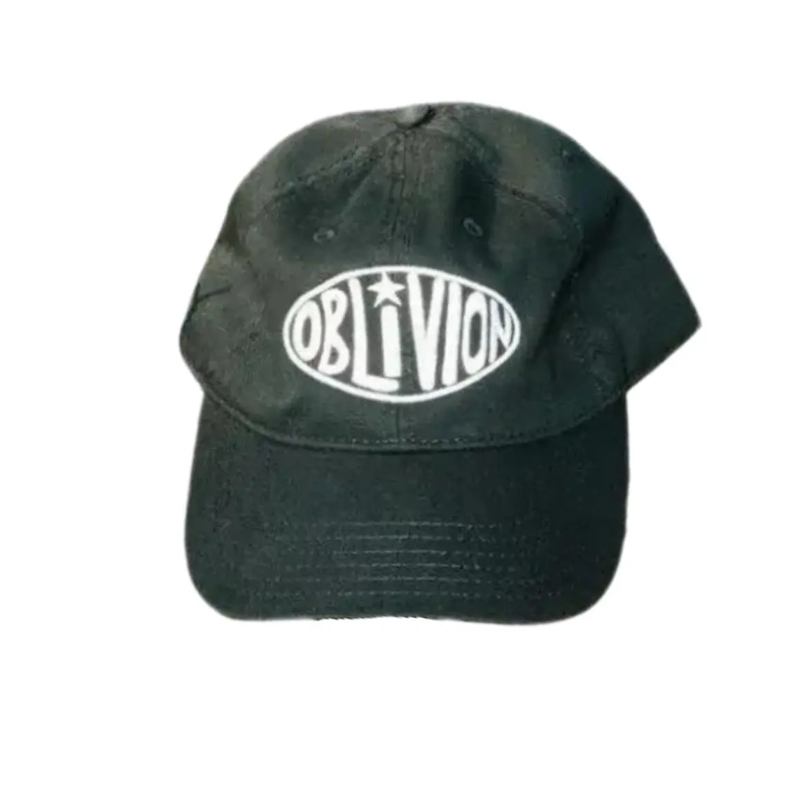 Oblivion Classic Dad Cap - Black, Unisex, Cotton, Embroidered