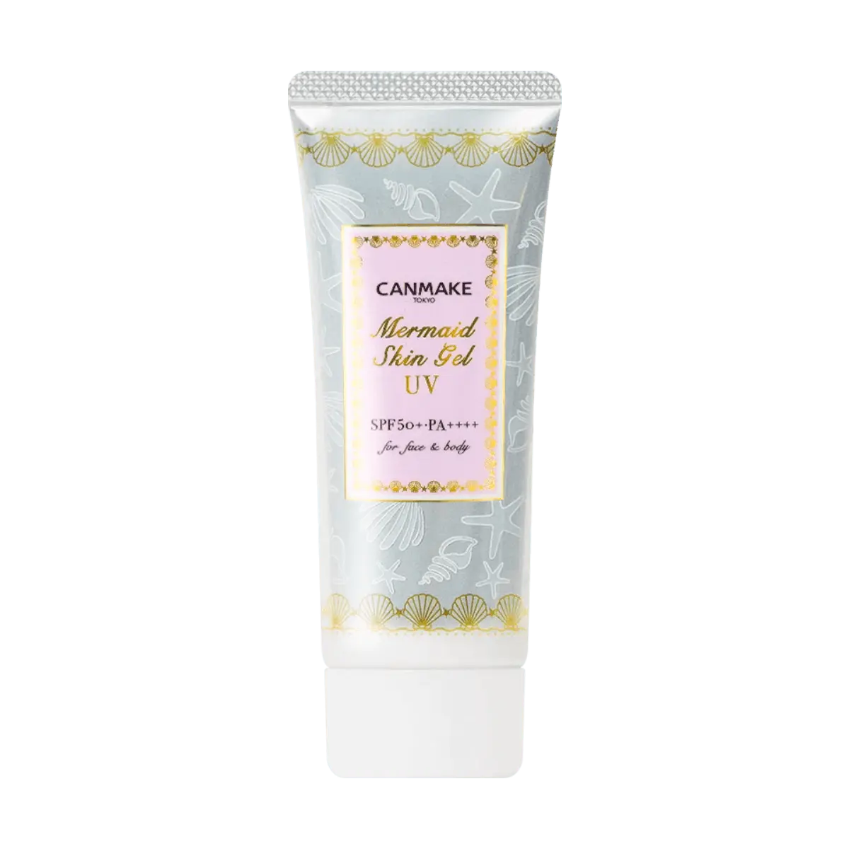CANMAKE Mermaid Primer Skin Gel - Pore Minimizing, Oil Control, Hydrating, Invisible Pores, 40g, Clear #01